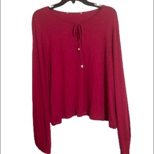 Michael kors top Blouse size L